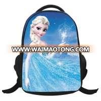 (Top Quality) Wholesale New Arrival Frozen Children School Bags Printing Cartoon Schoolbag Kids Backpack For Girls