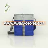 Custom design waterproof soft cooler bag with hard liner for wine bottle & beer can